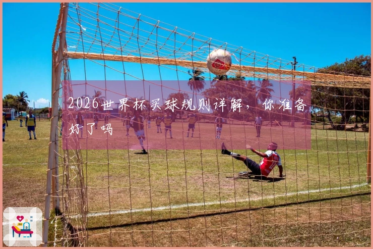 2026世界杯买球规则详解，你准备好了吗